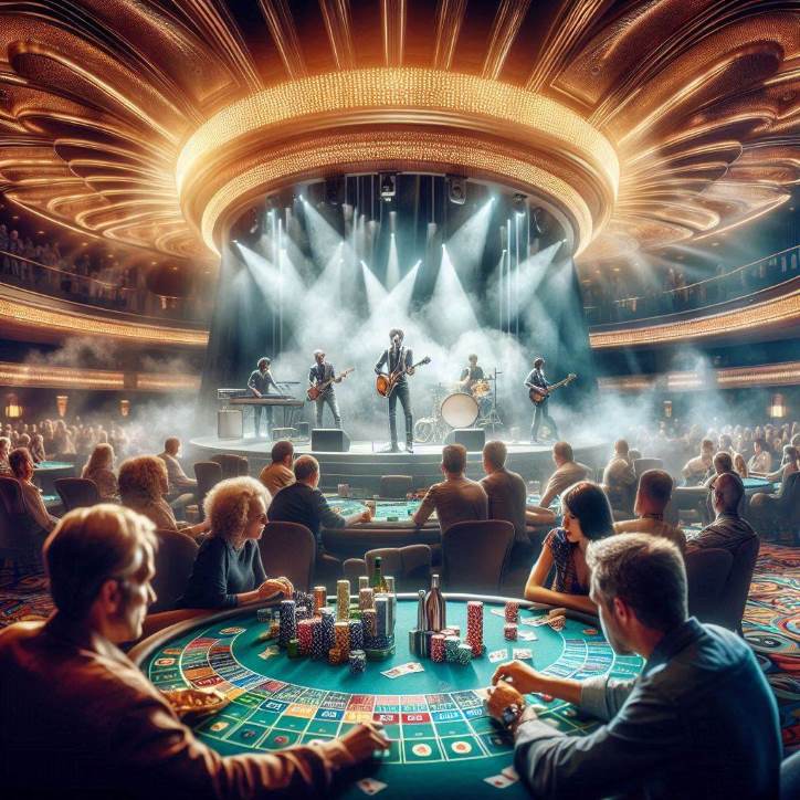 Non-GamStop Casinos and the Entertainment Factor: More Than Just Gambling live music performance in a casino environment - Non-GamStop Casinos and the Entertainment Factor: More Than Just Gambling
