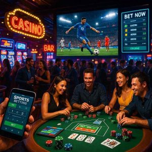 modern entertainment scene featuring luxury casinos mobile sports betting apps 1 300x300 - Why Betting Has Become Part of Modern Leisure