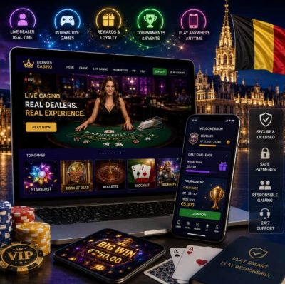 live action casino 400x398 - The Rise of Interactive Casino Entertainment in Belgium&rsquo;s Licensed Market